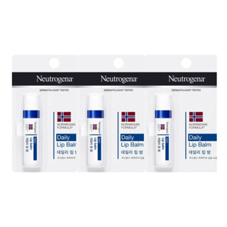 Neutrogena Daily ลิปบาล์ม 4 กรัม x 3EA