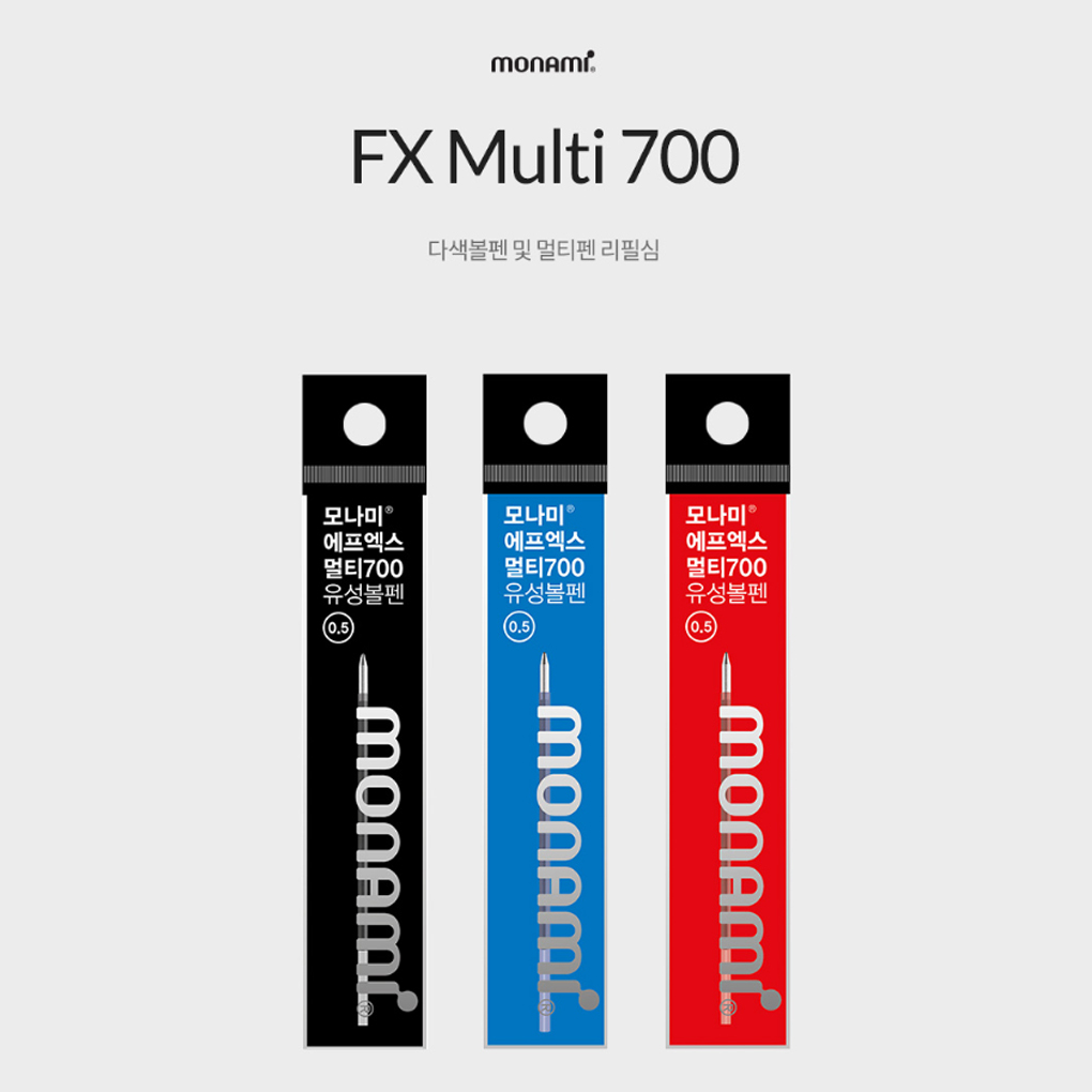MONAMI FX MULTI 700 รีฟิล _ ใช้ได้กับ Monami FX ZETA C3 และ FLIP3
