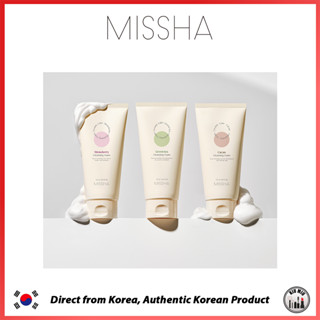 Missha CREAMY LATTE CLEANSING FOAM โฟมล้างหน้า 175 มล. *ส่งจากเกาหลี*