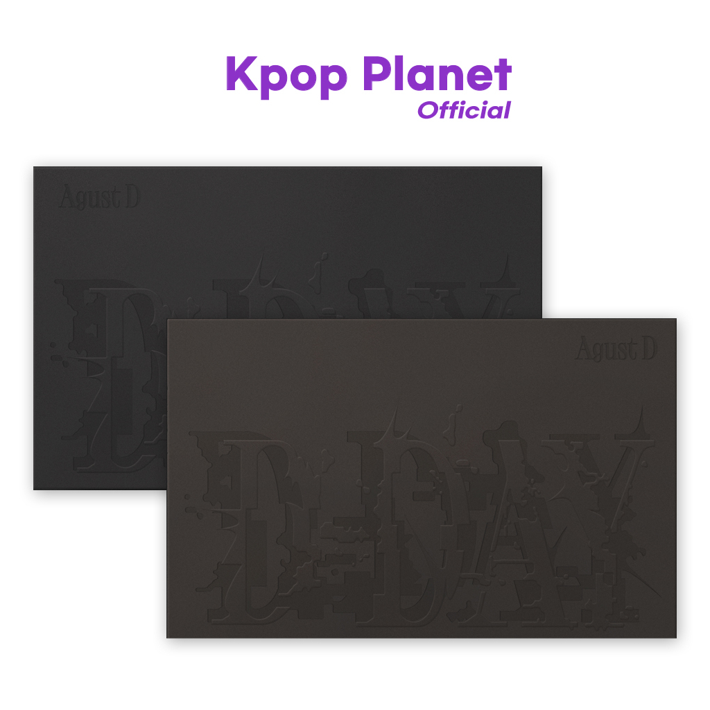 [Photobook Ver] BTS SUGA Agust D - 1st Album [D-DAY]
