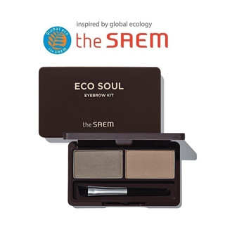 [THE SAEM] Eco Soul Eyebrow Kit 2.5g x 2ea   ชุดที่เขียนคิ้ว  สินค้าเกาหลีแท้ๆส่งตรงจากเกาหลี