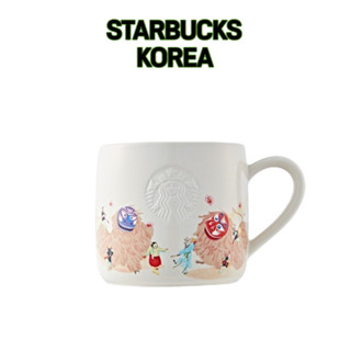 [Starbucks Korea] Bukcheong Sajanoreum แก้วมัก ลาย Starbucks สไตล์เกาหลี 355 มล.