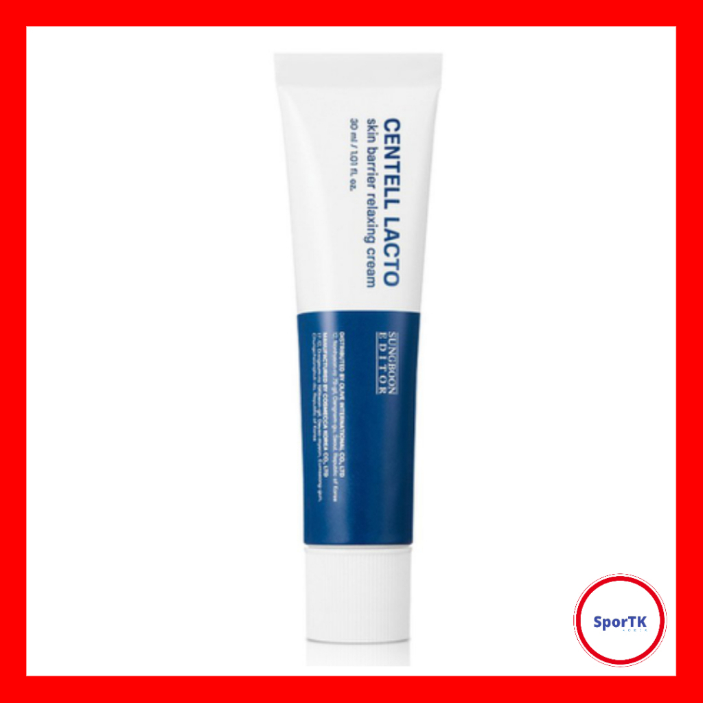 Sungboon EDITOR Centell Lacto Skin Barrier ครีมผ่อนคลาย 30 มล.