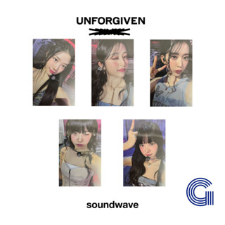 【SOUNDWAVE Lucktydraw POB】อัลบั้ม LE SSERAFIM- 1st Studio [Unforgiven]