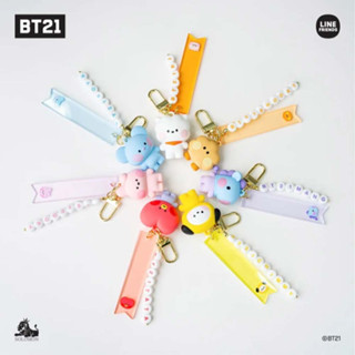 Bt21 MININI พวงกุญแจ รูปการ์ตูน INITIAL FIGURE