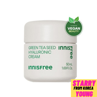 Innisfree ครีมชาเขียว กรดไฮยารูลอนิก ปรับสมดุล 50 มล.