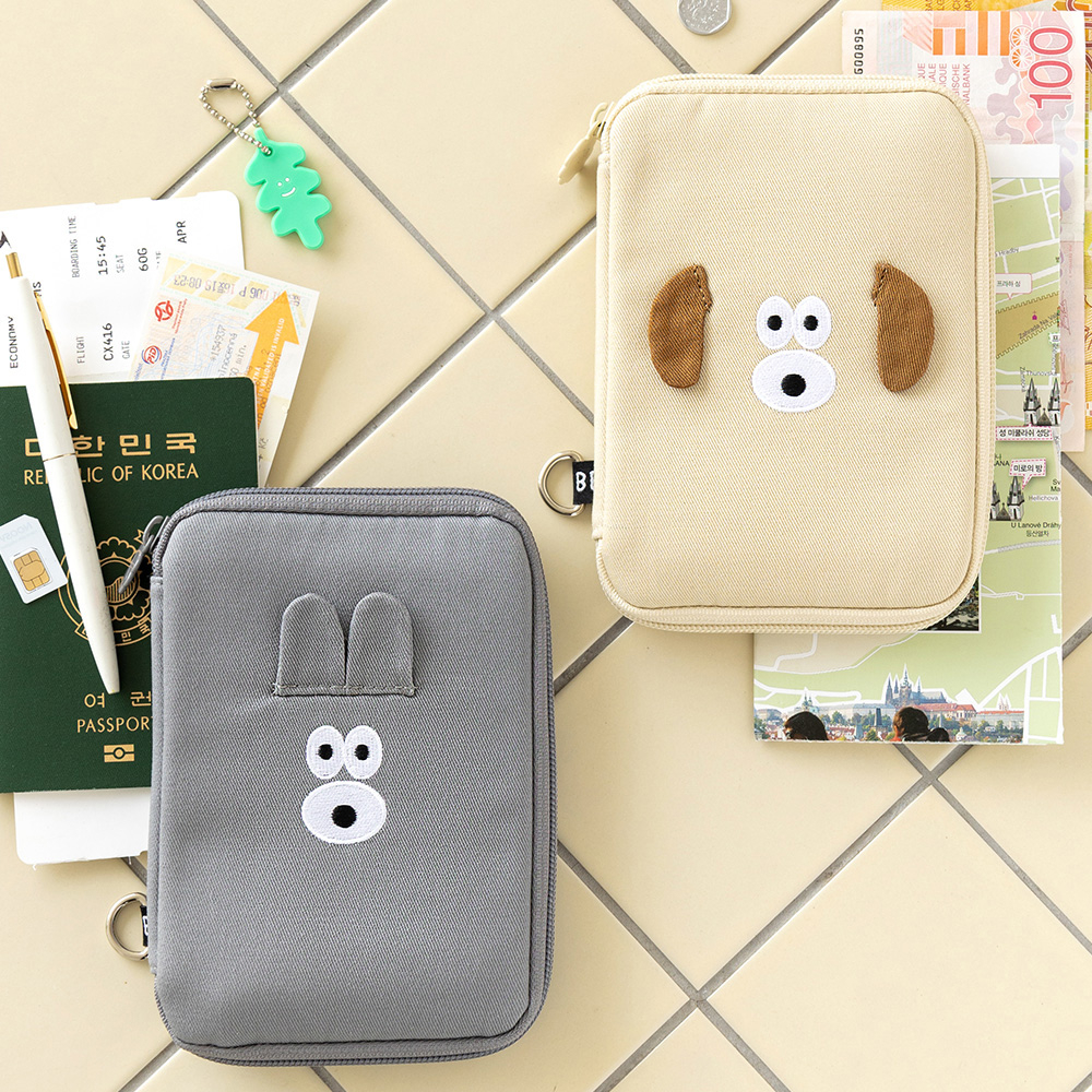 RMN BB PASSPORT POUCH - ซองใส่พาสปอร์ต ที่ใส่พาสปอร์ต กระเป๋าเดินทาง ที่ใส่บัตร ที่ใส่ซิมการ์ด