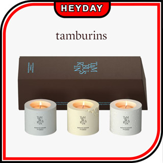 [Tamburins] Olfactive Archive Candle ชุดเทียนหอม 40 กรัม 3 แบบ กลิ่นคอนกรีต มินนี่ เฟรช เกาหลี อินเตอร์เน็ต