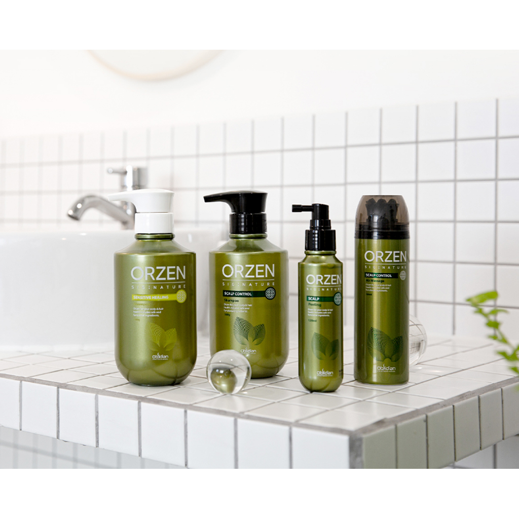 [ Obsidian ] ORZEN SIGNATURE SCALP CONTROL SHAMPOO 1000ml/500ml