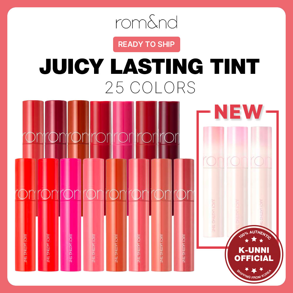 [Rom&amp;nd / New Shade 36] Romand Juicy Lasting Tint 5.5g / PEACH HONEY B / พร้อมส่ง