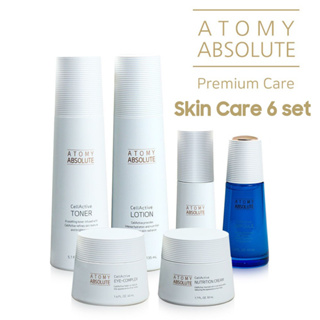 [ATOMY] Absolute Skin Care 6 ชุด ต่อต้านริ้วรอย / ผลิตในเกาหลี / ราคาถูกที่สุด