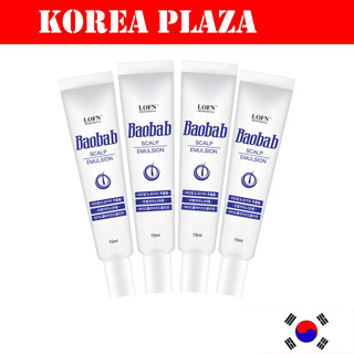 [lofn] Baobab อิมัลชั่นบํารุงหนังศีรษะ hair scalp emulsion 15 มล. 4 ชิ้น