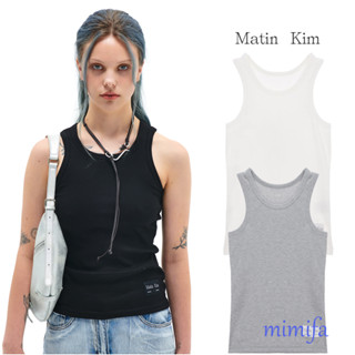 Matin KIM RIBBED SLIMFIT TANK TOP เสื้อกล้าม สําหรับผู้ชาย