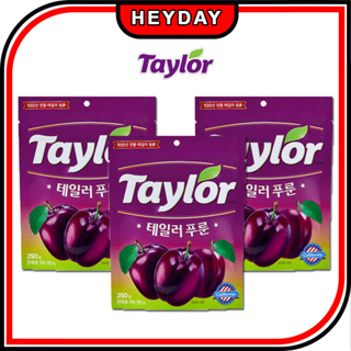 [Taylor] Prunes ลูกพรุน 50 กรัม x 3 ถุง 250 กรัม บ๊วยแห้ง แคลิฟอร์เนีย บ๊วย ผลไม้แห้ง เข้มข้นสูง สุขภาพดี ท้องผูก ลําไส้เคลื่อนไหว สําหรับคนอึ อาหาร ไฟเบอร์ น้ําตาล เหล็ก โพแทสเซียม วิตามิน