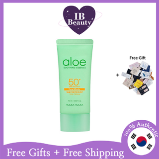 [HOLIKA Holika] Aloe Soothing Essence ครีมกันแดด กันน้ํา SPF50+ PA++++ 70 มล.