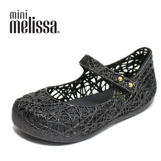 [Mini Melissa] กากเพชร สีดํา Zig Zag5