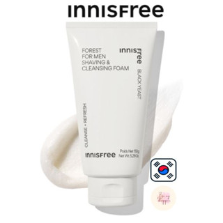 [KOREA] Innisfree ใหม่ โฟมทําความสะอาดผิวหน้า 2-in-1 150 มล. สําหรับผู้ชาย