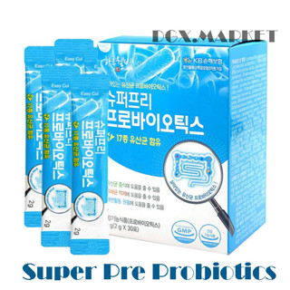 Super Fre Probiotics โปรไบโอติก 2 กรัม x 30 ซอง สําหรับ 1 เดือน / ไลฟ์สด แลคโตบาซิลลัส ฮารุ ดี-บีง