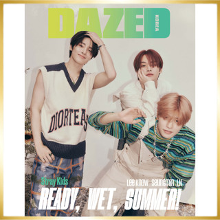 DAZED &amp; CONFUSED ฉบับเดือนกรกฎาคม 2023 Stray Kids LEE KNOW, I.N, SEUNGMIN, นิตยสารเกาหลี