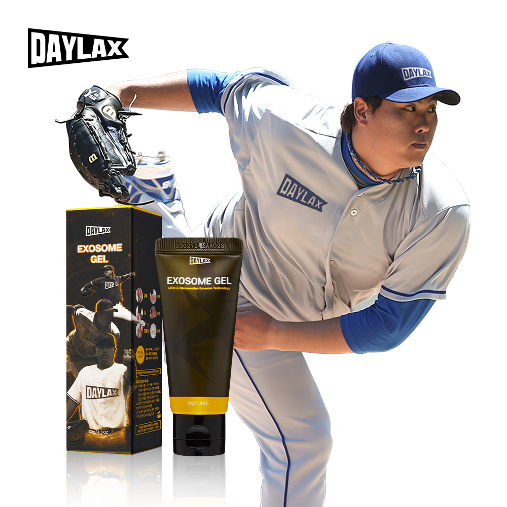 DAYLAX EXOSOME GEL Message Cream/Muscle Recovery/ออกกําลังกาย/บรรเทาอาการปวด /เข่า/ข้อมือ/เอว/คอ/Ryu
