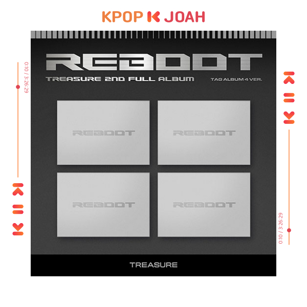 TREASURE [REBOOT] 2nd Full Album (YG TAG ALBUM Ver.)