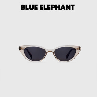 [BLUE Elephant] แว่นตากันแดด คริสตัล สีน้ําตาล สไตล์เกาหลี สําหรับผู้ชาย และผู้หญิง 2023 | เครื่องประดับแฟชั่น แว่นตาย้อนยุค | ส่งตรงจากเกาหลี เป็นที่นิยม