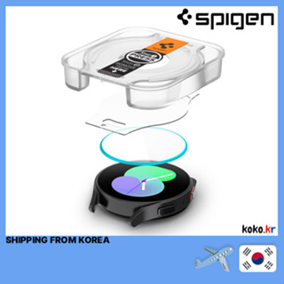 Spigen Galaxy Watch 6 GlasTR EZ FIT กระจกนิรภัยกันรอยหน้าจอ 40 มม. / 44 มม. พร้อมของแถม