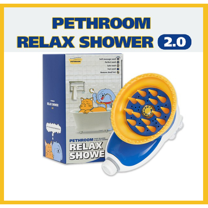 Hair Care 1050 บาท [Pethroom] ฝักบัวอาบน้ํา ผ่อนคลาย (Relax Shower) Pets