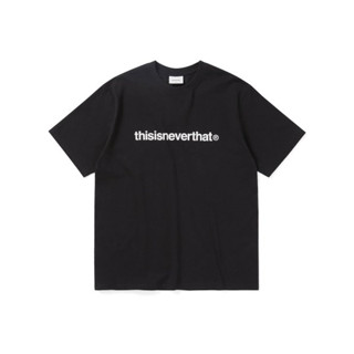 [Thisneverthat] เสื้อยืด ลายโลโก้ T สีดํา