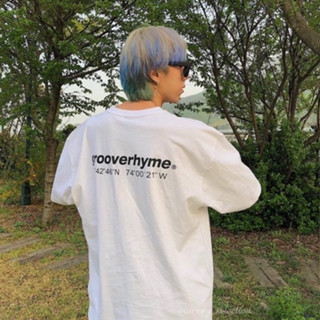 Groove Rhyme Nyc เสื้อยืด ของแท้ 100%