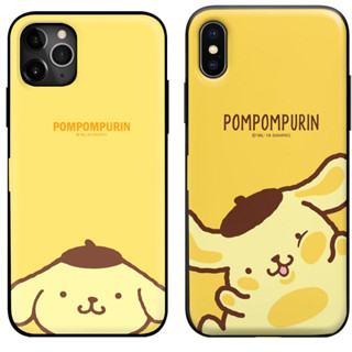 Pompompurin Ver 1 เคสแม่เหล็ก ใส่บัตร สําหรับ iPhone 14 13 12 11 XS 7 8 SE2 SE3 ETC