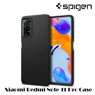 [SPIGEN] เคส Xiaomi Redmi Note 11 Pro เนื้อแมตต์ สีดํา