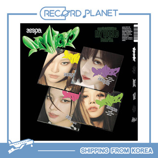 [POB] AESPA - 3rd MINI ALBUM [MY WORLD] Poster Ver. + Free Gift