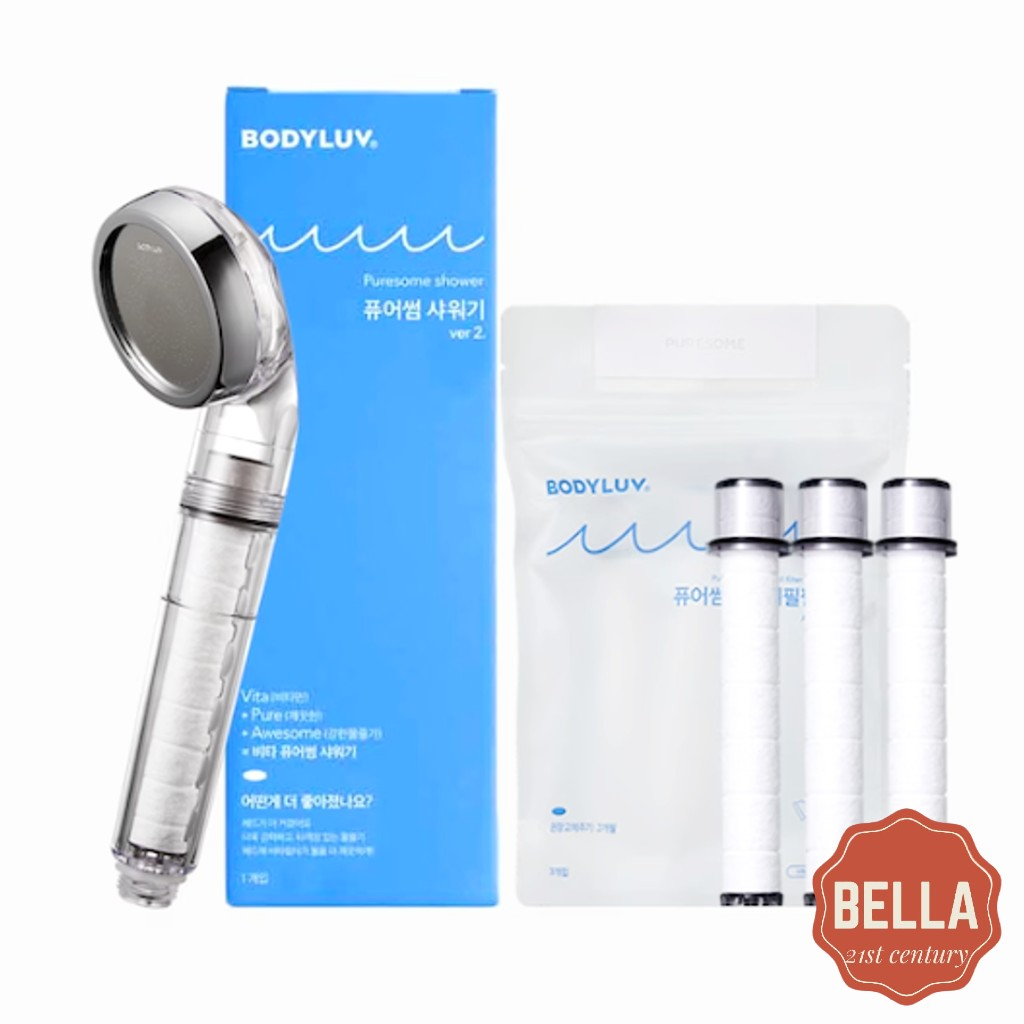 Bodyluv หัวฝักบัวอาบน้ํา กรองบริสุทธิ์ Puresome shower head_pure filter