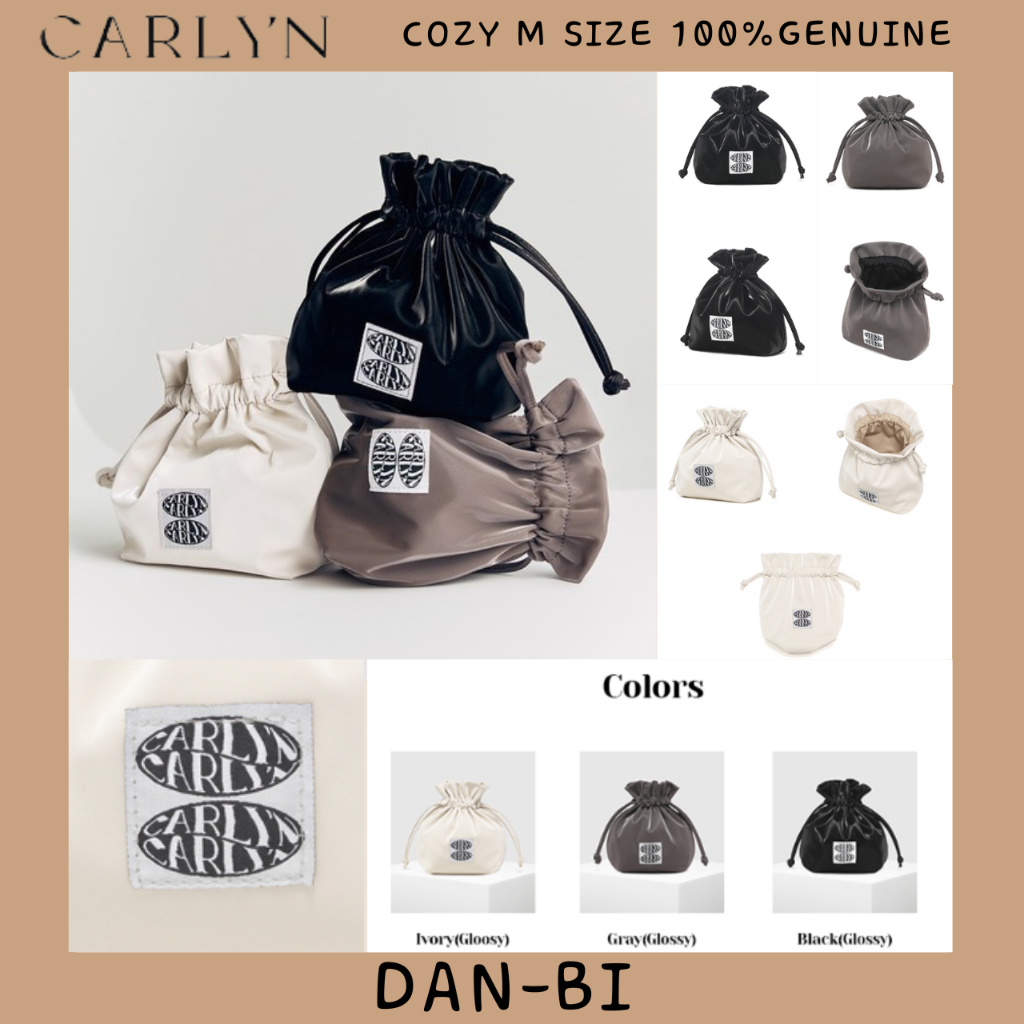 [CARLYN] Carlyn PAVE QUILTING CARD WALLET 5COLORS IVORY / SKY Grey / LAVENDER / PINK / BLACK JENNY JISOO WENDY SEOIGI