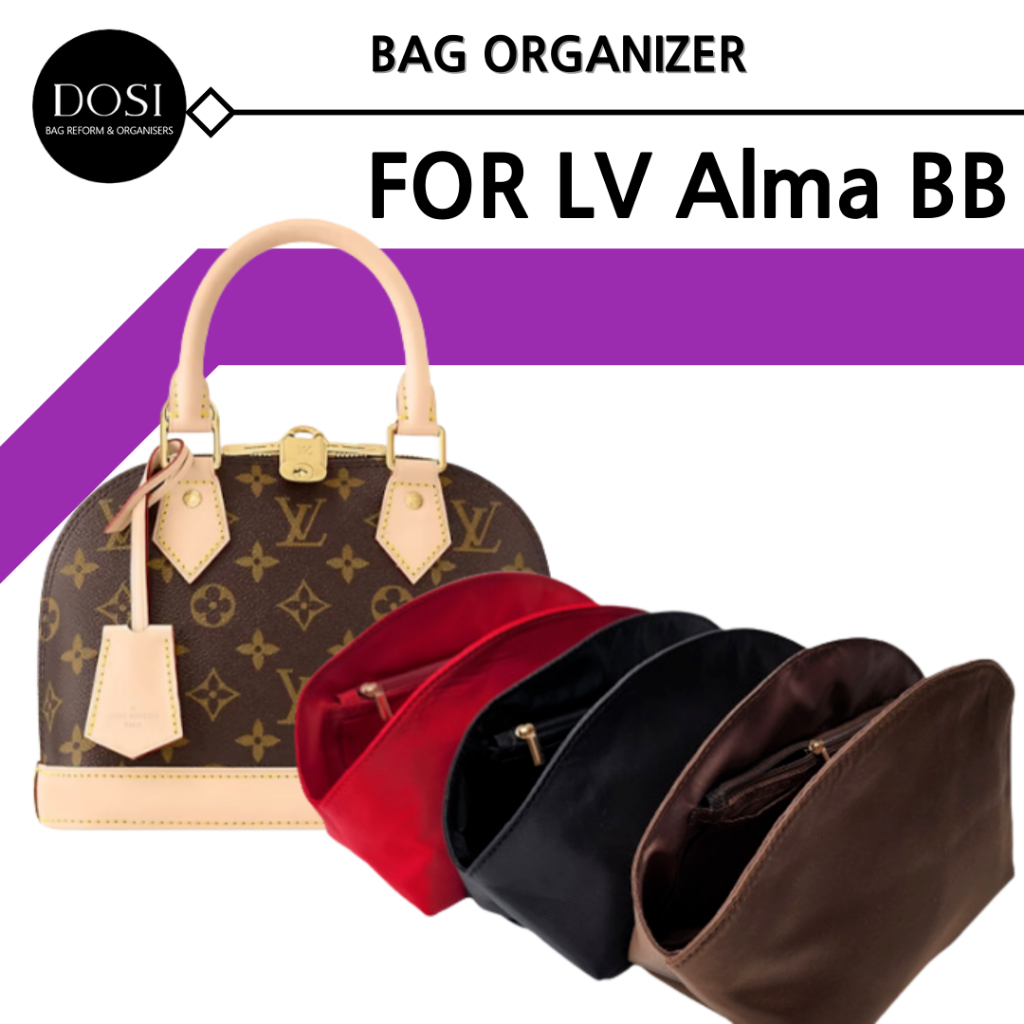 Louis Vuitton LV Alma BB กระเป๋าผ้าไนล่อน สําหรับใส่ของ