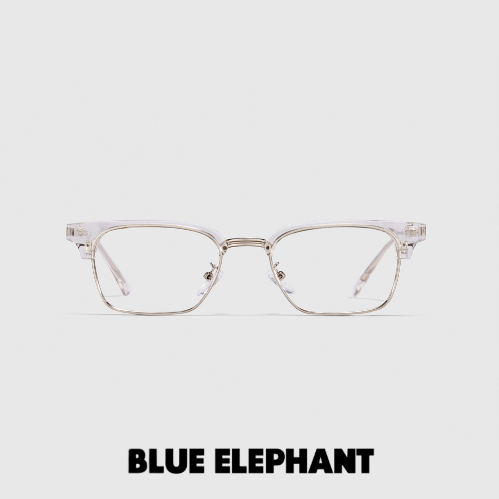 [BLUE Elephant] 2024 กระจกคริสตัล สีเงิน | แว่นตาแฟชั่น สไตล์เกาหลี เครื่องประดับ | สีที่สะดวกสบาย / ซับซ้อน | สินค้ายอดนิยมจากเกาหลี