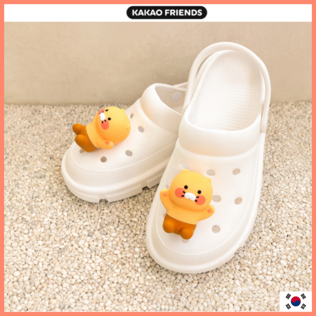 [KAKAO Friends] Choonsik Big Charm crocs jibbitz ชุดจิบบิทซ์ โครค จิบบิทซ์