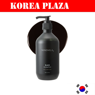 [ninemila] แชมพูเคลือบสีดํา ป้องกันผมร่วง black coating shampoo anti hair loss 300 มล.