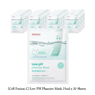 [Cell Fusion C] มาส์กหน้า PH Pharrier Mask 25 มล. x 20 แผ่น / K-BEAUTY