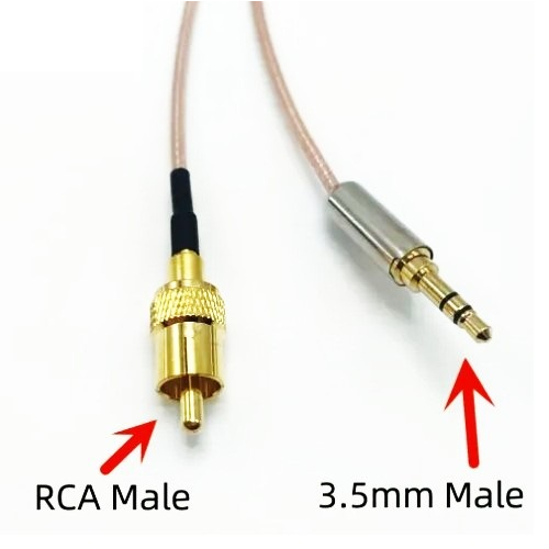 3.5 มม.ถึง RCA SPDIF Coaxial สายสัญญาณเสียงสําหรับ Fiio X7 X3K X5K X3 X5 2nd 3rd M9 M11 M15 E17 X5II