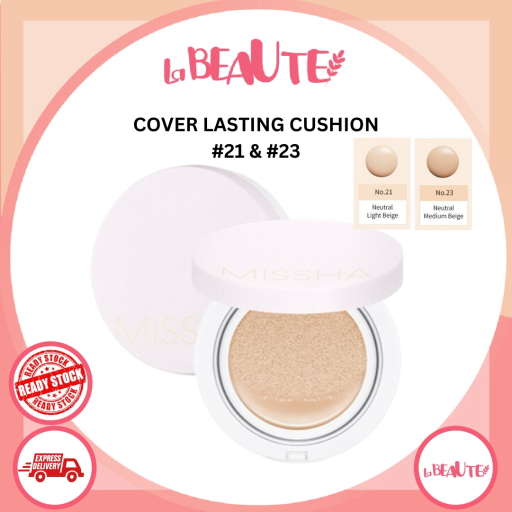 Missha Magic Cushion Cover Lasting #21 & #23 - สต็อกพร้อม