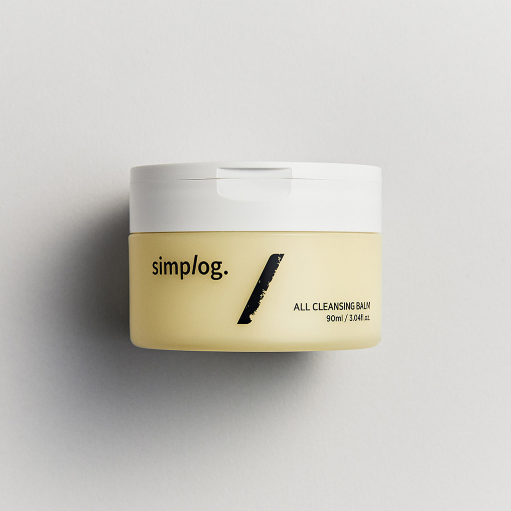 Simplog บาล์มทําความสะอาดผิวหน้า 90 มล. /3.04fl.oz. มังสวิรัติ เป็นมิตรกับสิ่งแวดล้อม 10 ส่วนผสมเท่า