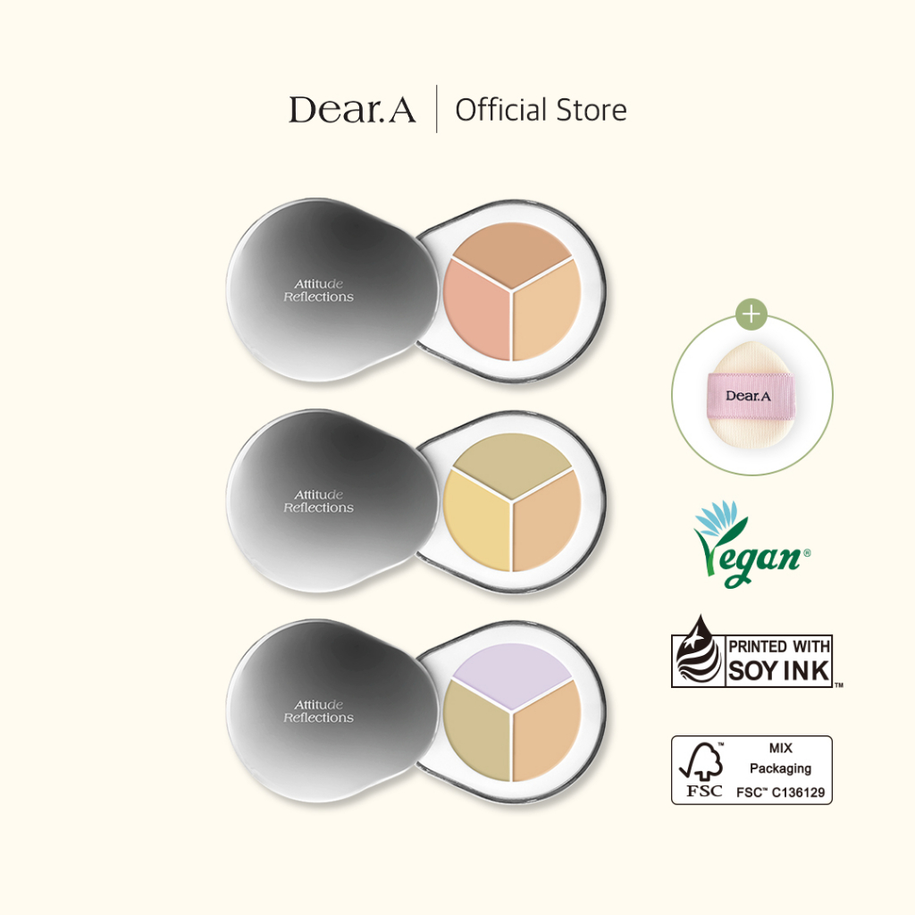 Dear.A The Perfect Cover Concealer ปกปิดเนียนกริบทุกปัญหา (C01, C02, C03)