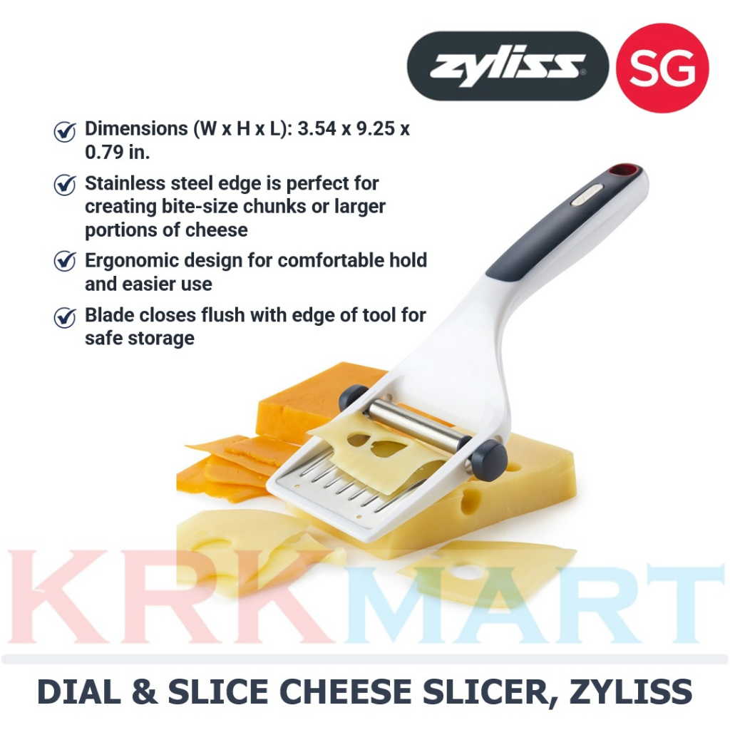 Zyliss DIAL & SLICE CHEESE SLICER