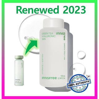 Innisfree ชาเขียว ผิวไฮยารูลอนิก 170 มล. (2023 AD)