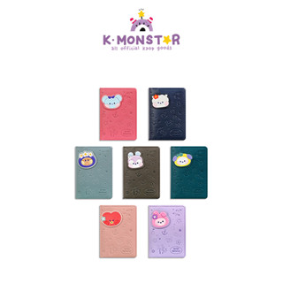 BT21 minini LEATHER PATCH CARD CASE VACANCE