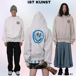 [IST Kunst] โลโก้ &amp; SMILEY HODDIE / 5COLOR / 4SIZE / สินค้าเกาหลี / ของแท้ 100%