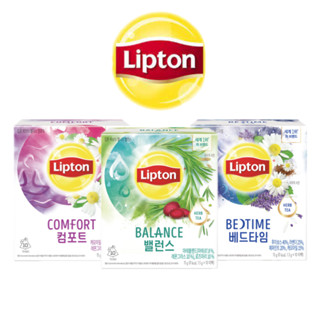 [Lipton] ชาสมุนไพร 10T / ความสบาย, ความสมดุล, ก่อนนอน