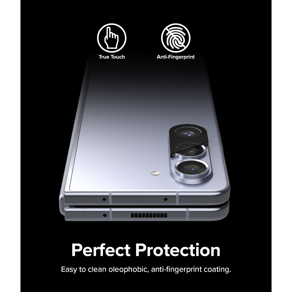 Ringke กระจกนิรภัยกันรอยเลนส์กล้อง สําหรับ Galaxy Z Fold 5 รูปที่ 5